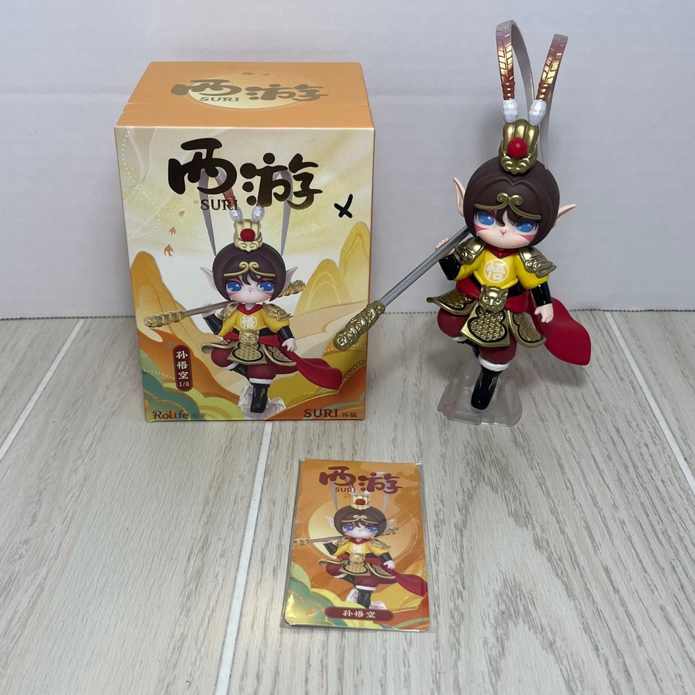 Rolife SURI Journey to the West Series King Sun Wukong Figure Red Yellow Anime C